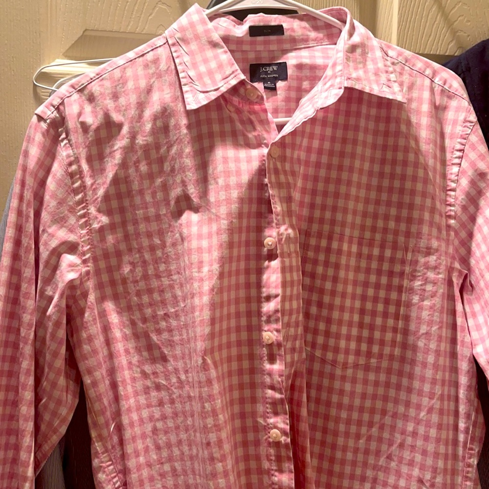 Men’s J-Crew Casual Slim Shirt Medium